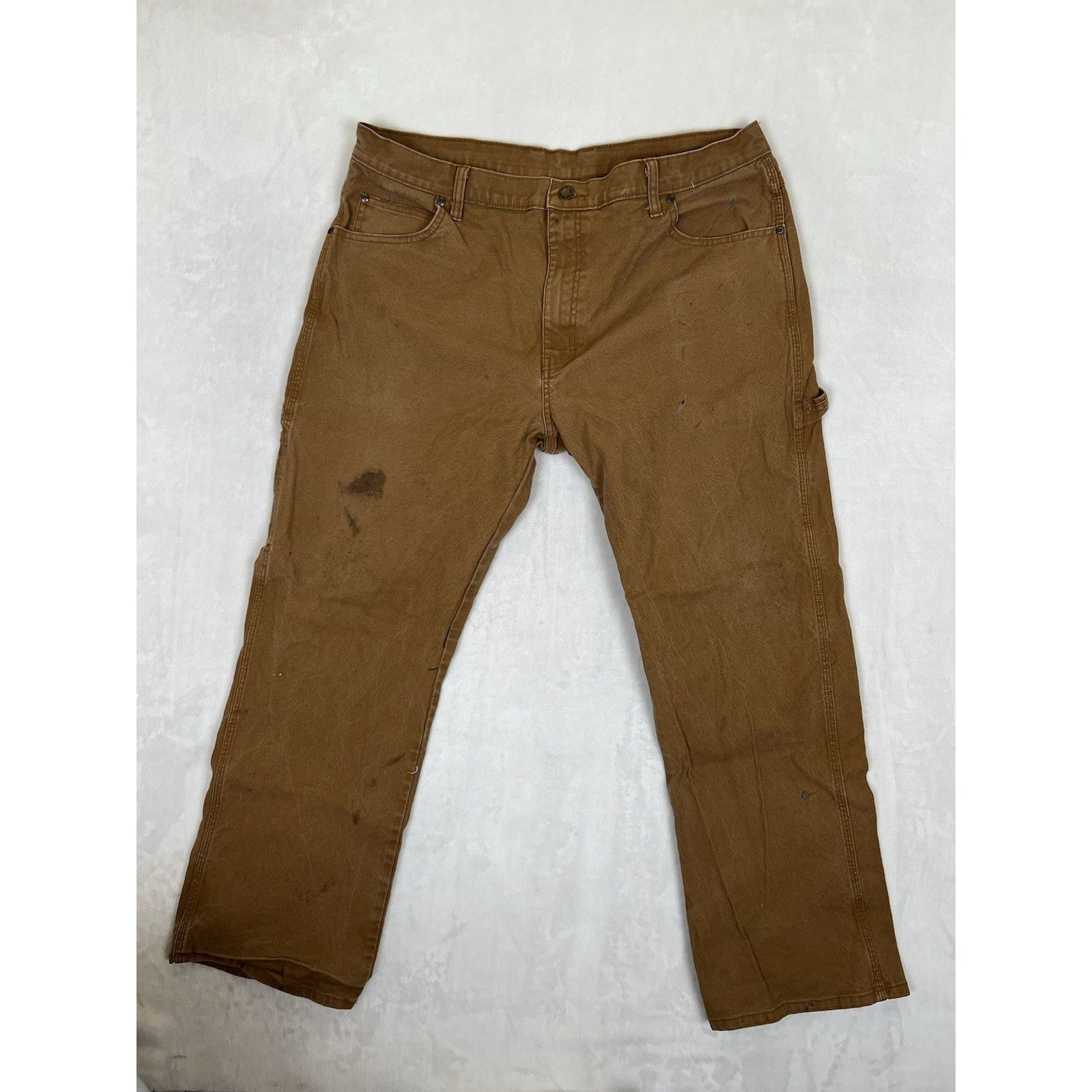 Dickies Dickies Carpenter Canvas Pants Workwear Utility Brown Size 3 Size US 36 / EU 52 - 2 Thumbnail