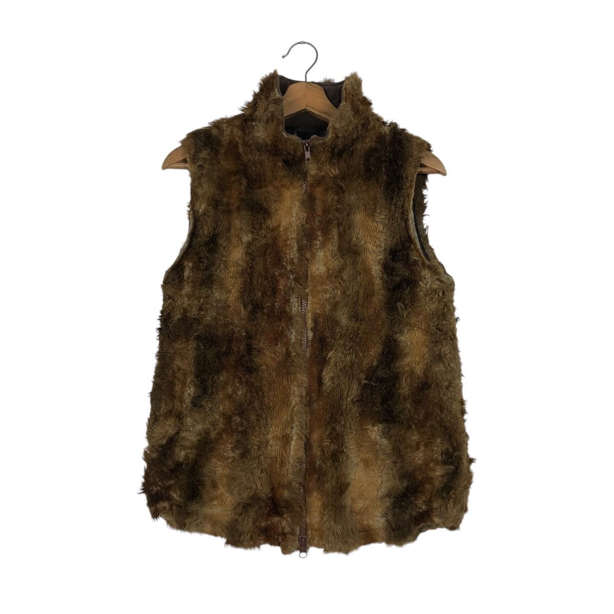 Beams Plus 🔥VINTAGE VEST JACKET SLEEVELESS BEAMS MINK FUR ISSEY MIYAKE Size US M / EU 48-50 / 2 - 3 Thumbnail