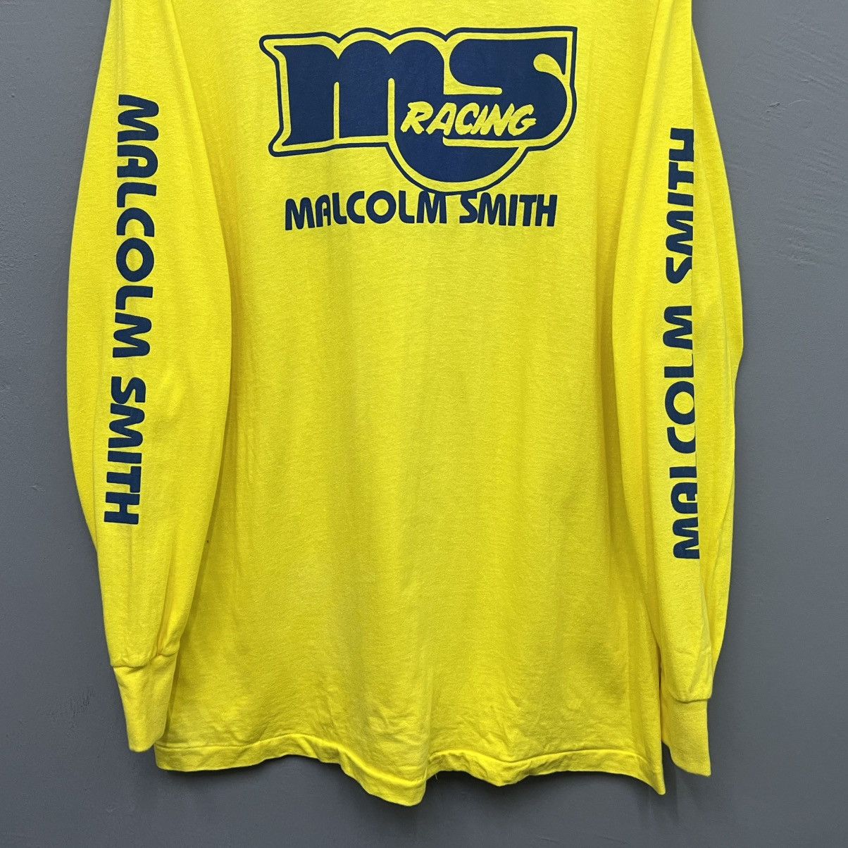 Anvil Vintage 80s Malcolm Smith Racing Viewfinders GP Tshirt Size US L / EU 52-54 / 3 - 4 Thumbnail