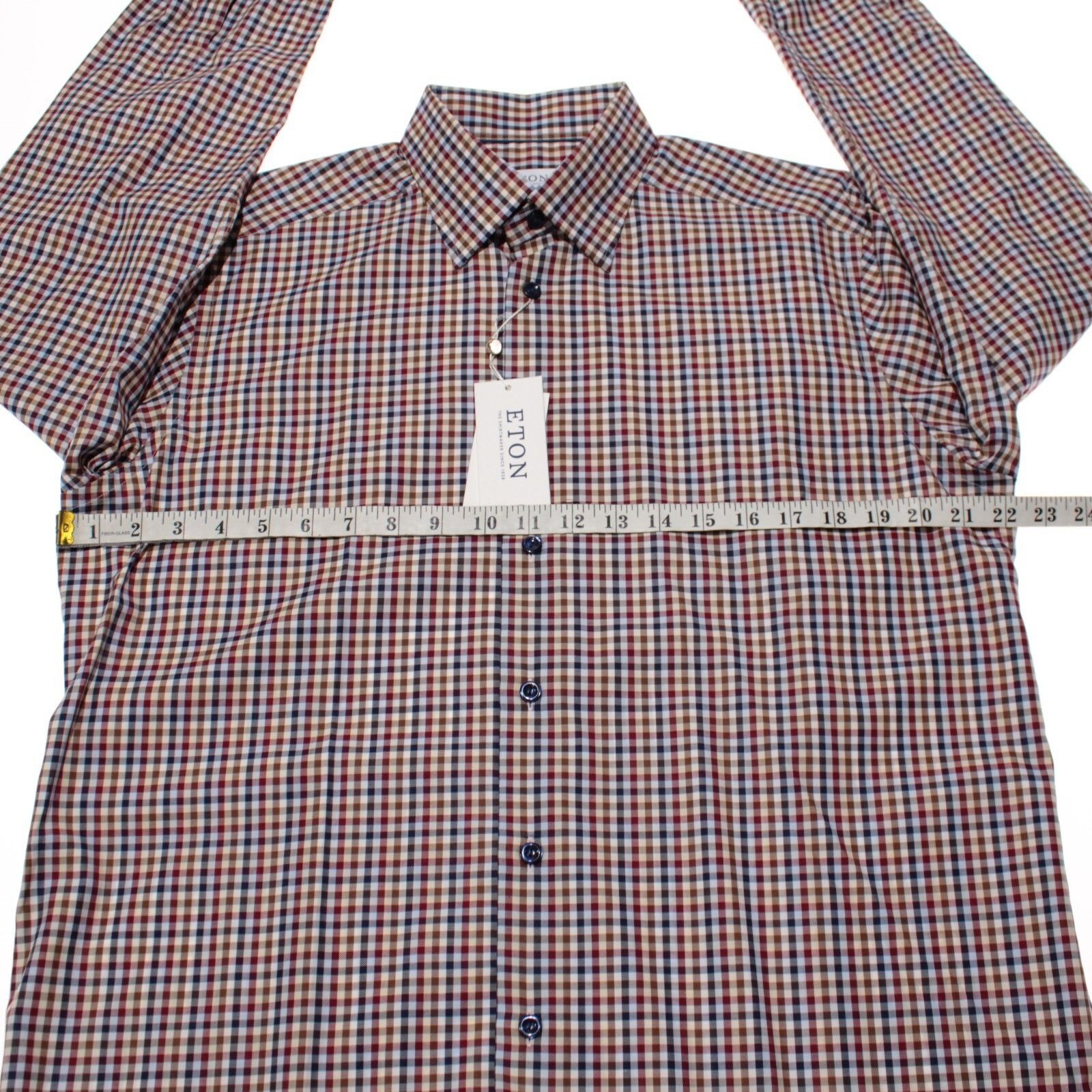 Eton Eton New with tags Shirt Size L US In Red Size US L / EU 52-54 / 3 - 4 Thumbnail