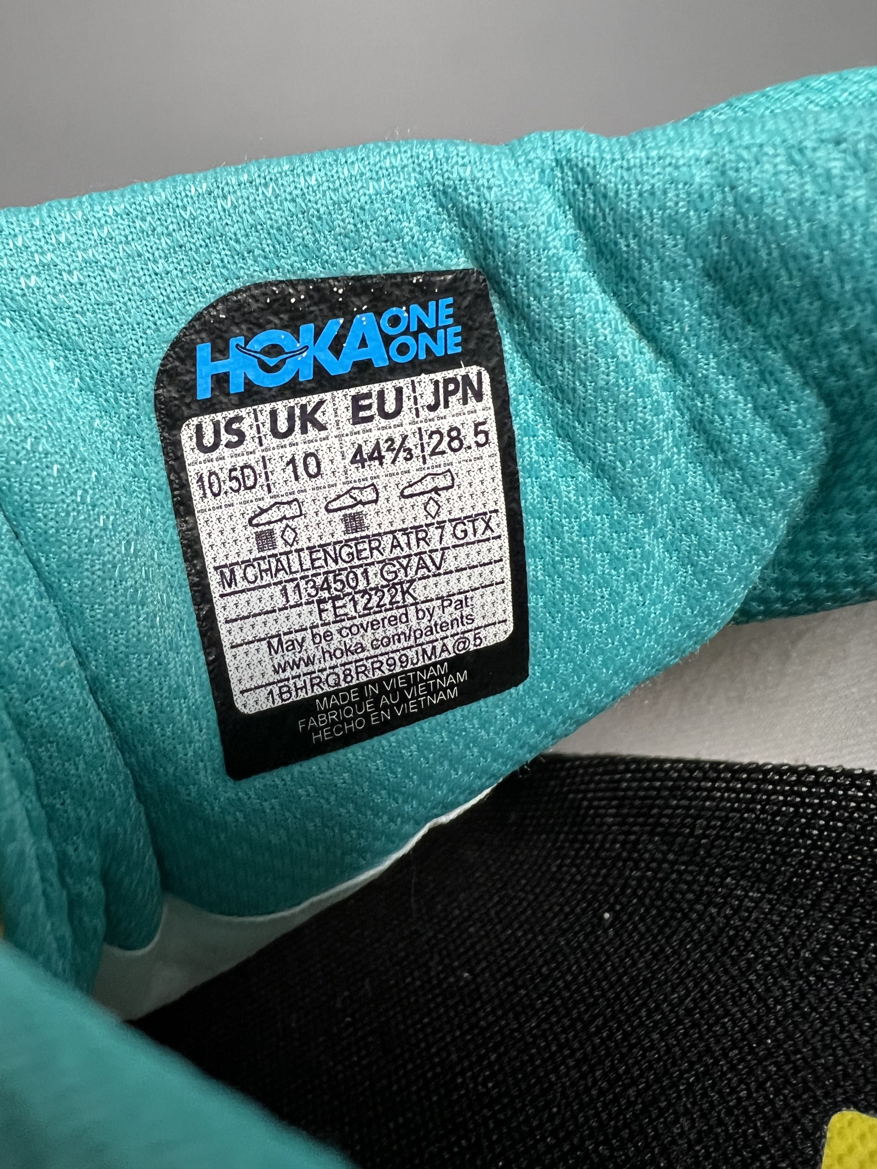 Hoka 10.5D Hoka Challenger ATR 7 GTX Gore-Tex Trail Running Shoes Size US 10.5 / EU 43-44 - 10 Thumbnail