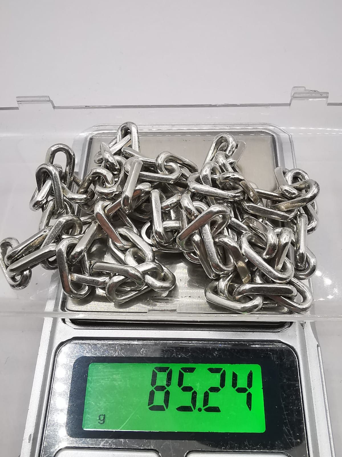Vintage Vintage Massive Jewelry Chain, 925 Sterling Silver 85.24g Size ONE SIZE - 4 Thumbnail