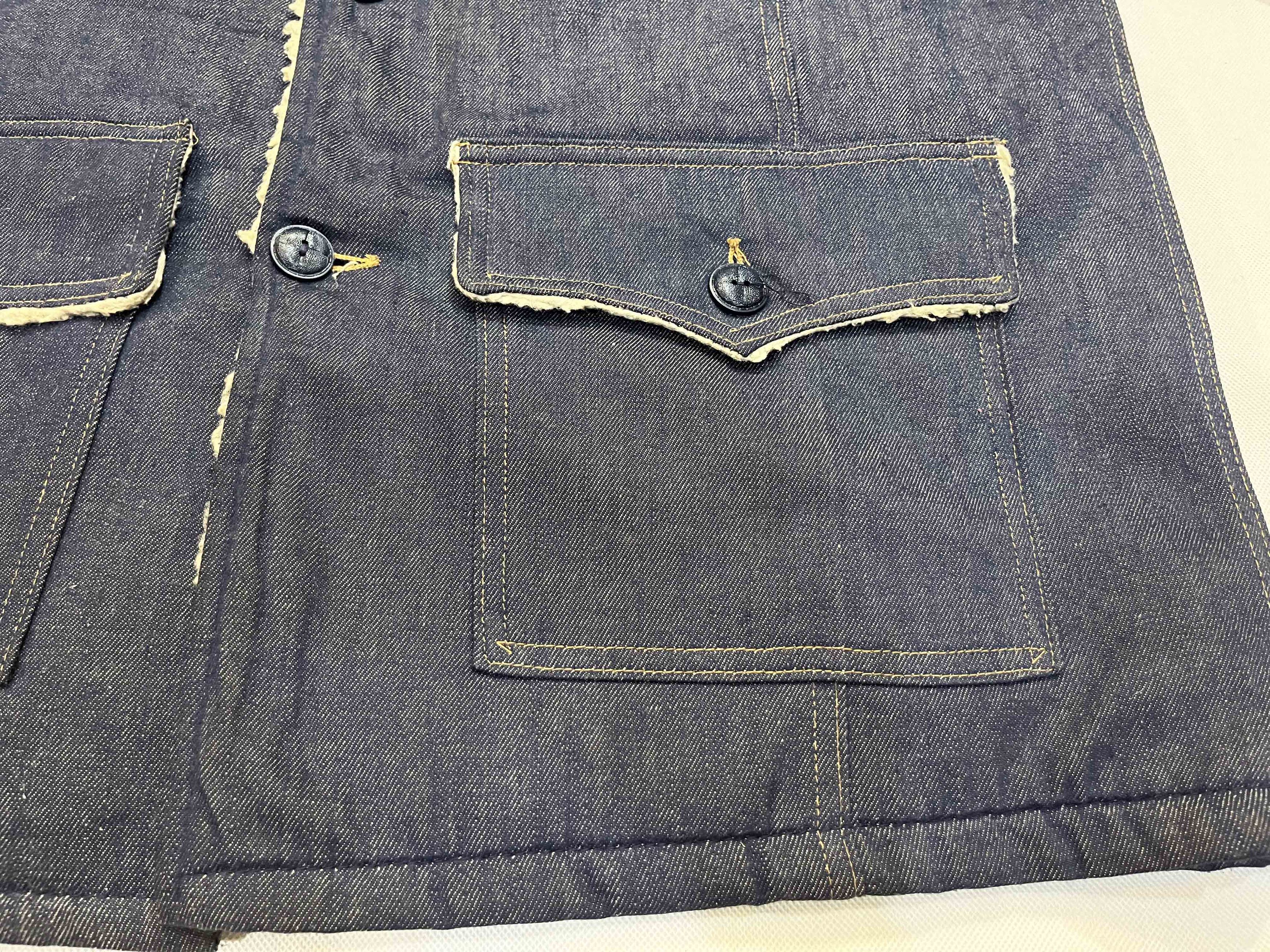 Vintage Vintage Roebucks Sears Denim Jean Button Up Jacket Size US M / EU 48-50 / 2 - 5 Thumbnail