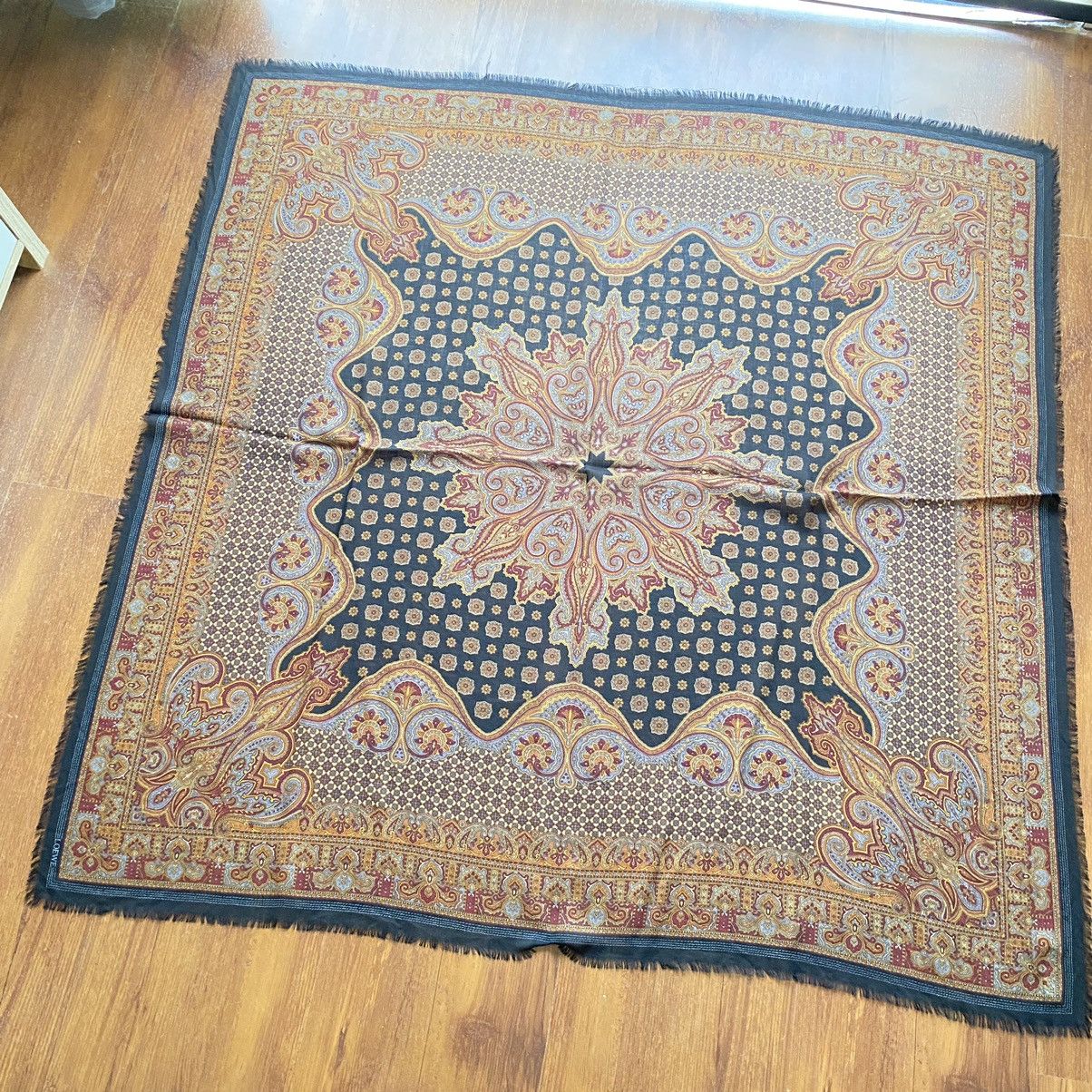 Designer Loewe Bohemian paisley scarf Size ONE SIZE - 10 Thumbnail