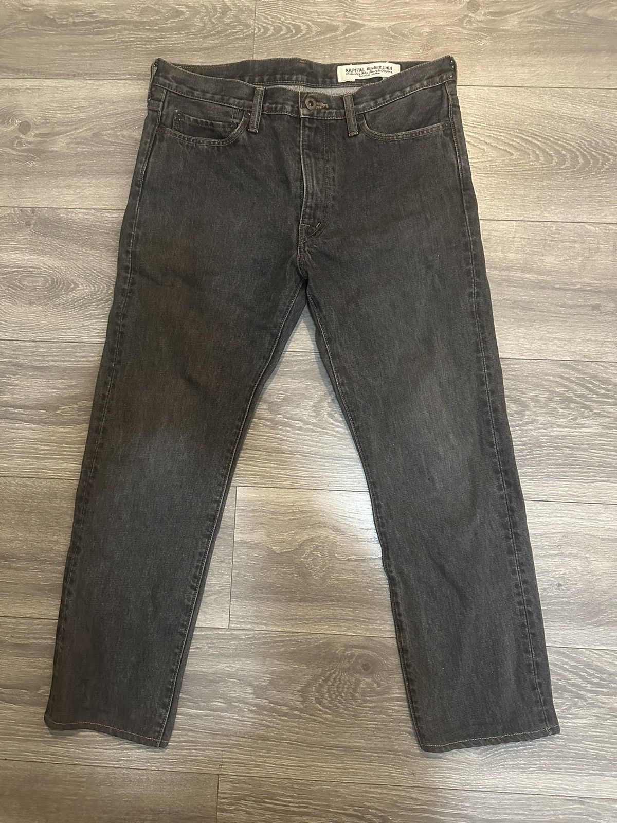 image of Dark Gray Kapital Denims, Men's (Size 32)