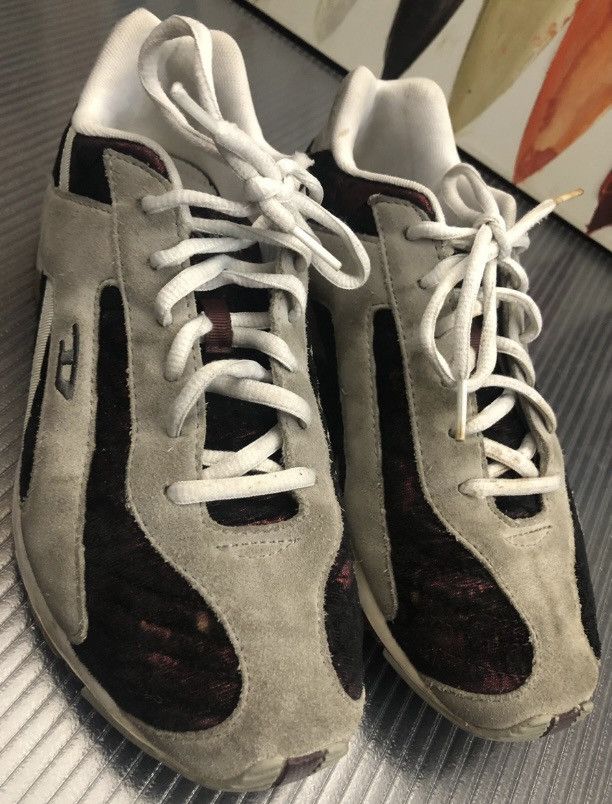Diesel Diesel | Krypton Grey Suede Red Velvet Sneakers 8.5 US VGC Size US 8.5 / IT 38.5 - 6 Thumbnail