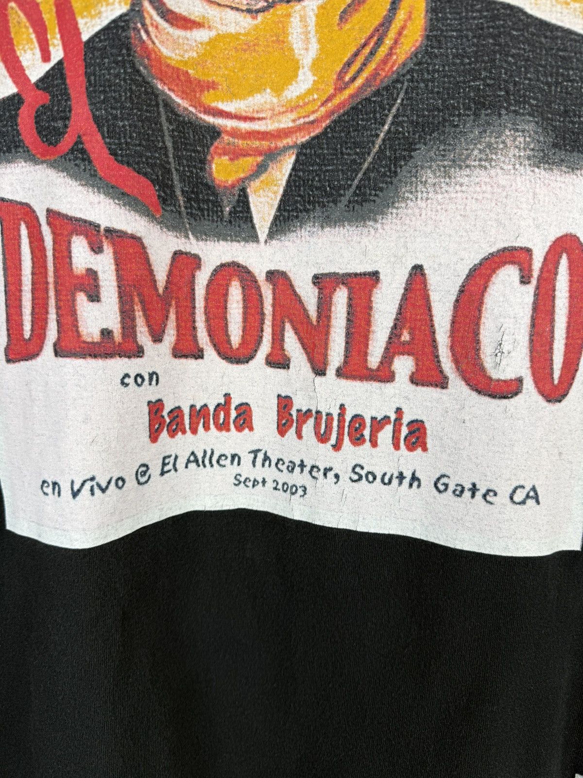 Band Tees 00s Brujeria Demoniaco M.W.O.B.H.M. Metal Band T-Shirt M Size US M / EU 48-50 / 2 - 3 Thumbnail