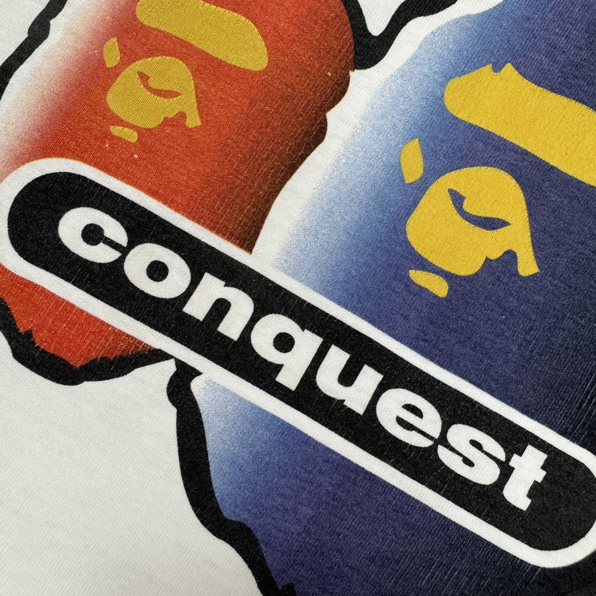 Bape Vintage Bape Conquest T-shirt Size US L / EU 52-54 / 3 - 7 Thumbnail