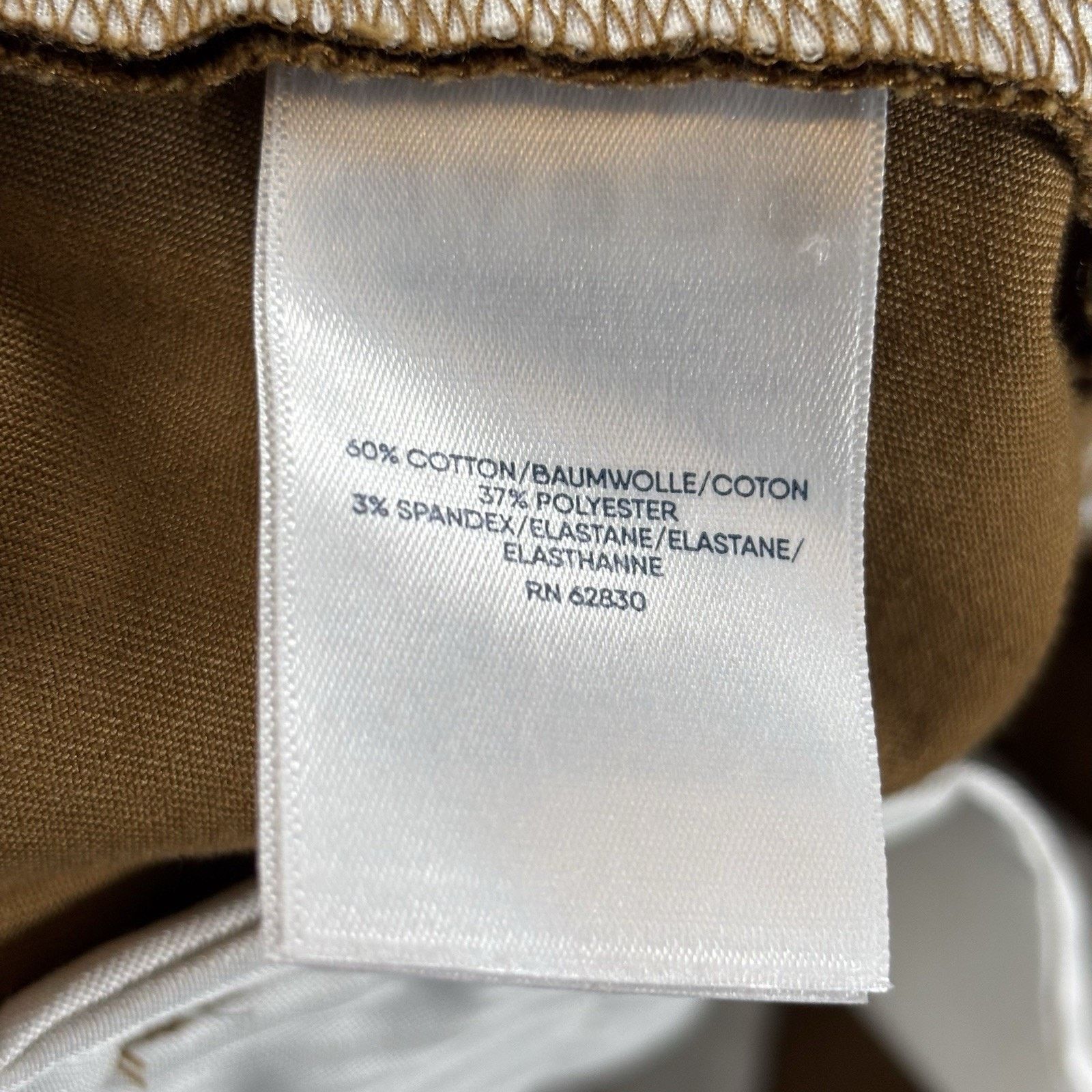 Lands' End Lands' End Men's Drawstring Chino Pants Large 36-38 Brown Size US 36 / EU 52 - 5 Thumbnail
