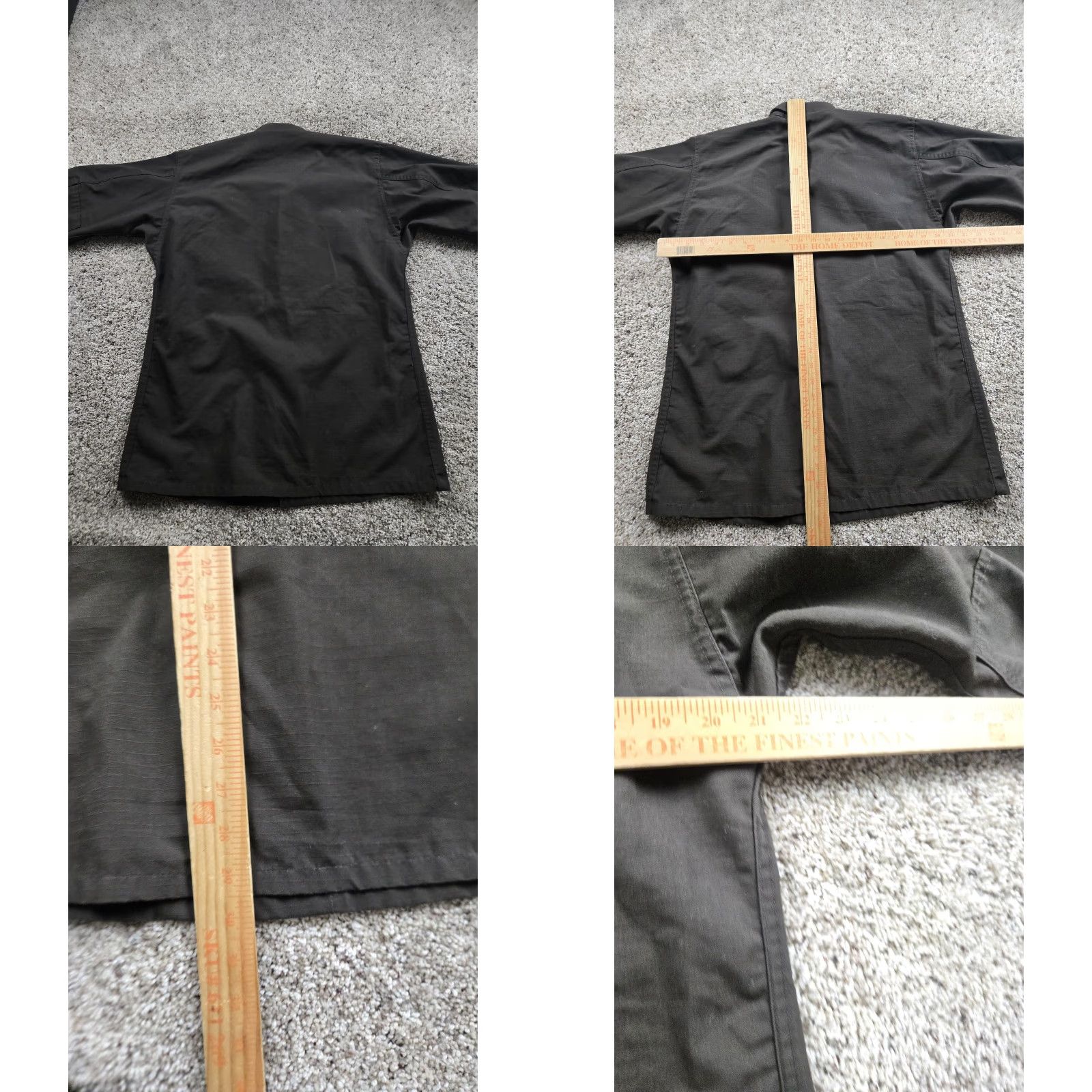 Propper VINTAGE Propper Jacket Military Mens Small Regular Brown Ripstop Cotton Button Pockets Size US S / EU 44-46 / 1 - 8 Thumbnail
