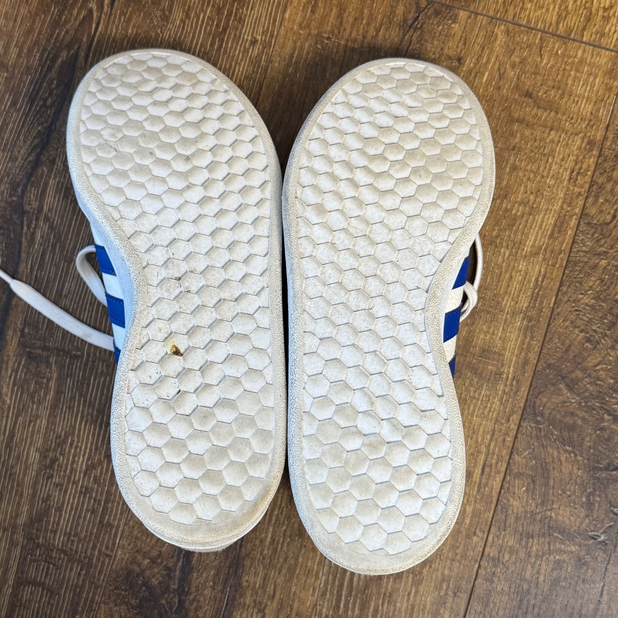 Adidas adidas Sneakers Men's 7M Grand Court SE Cream Blue Leather S Size US 7 / EU 40 - 11 Thumbnail