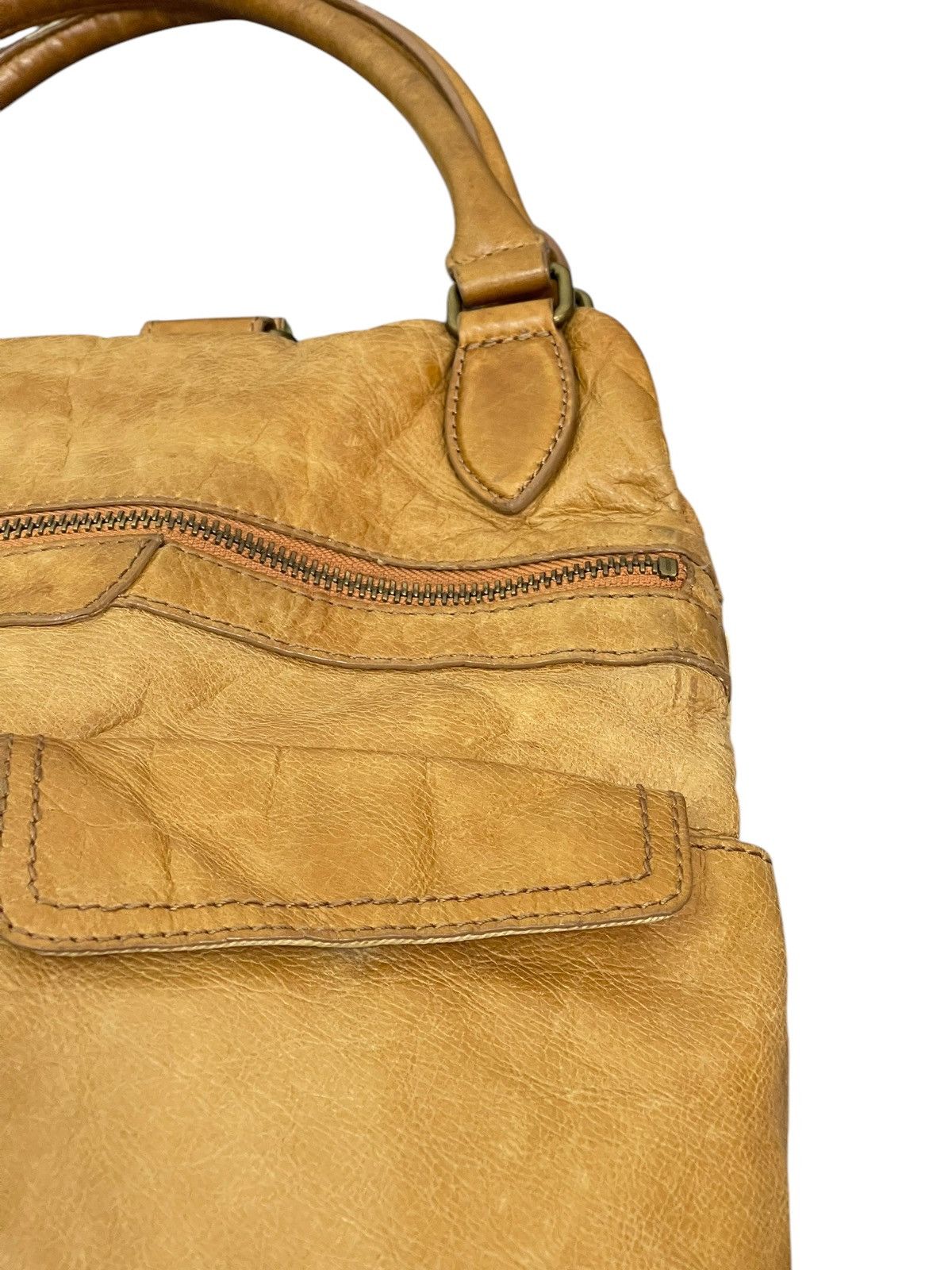 Leather Full Leather Patina Dakota Japan Backpack Bag 1🟩9 Size ONE SIZE - 10 Thumbnail