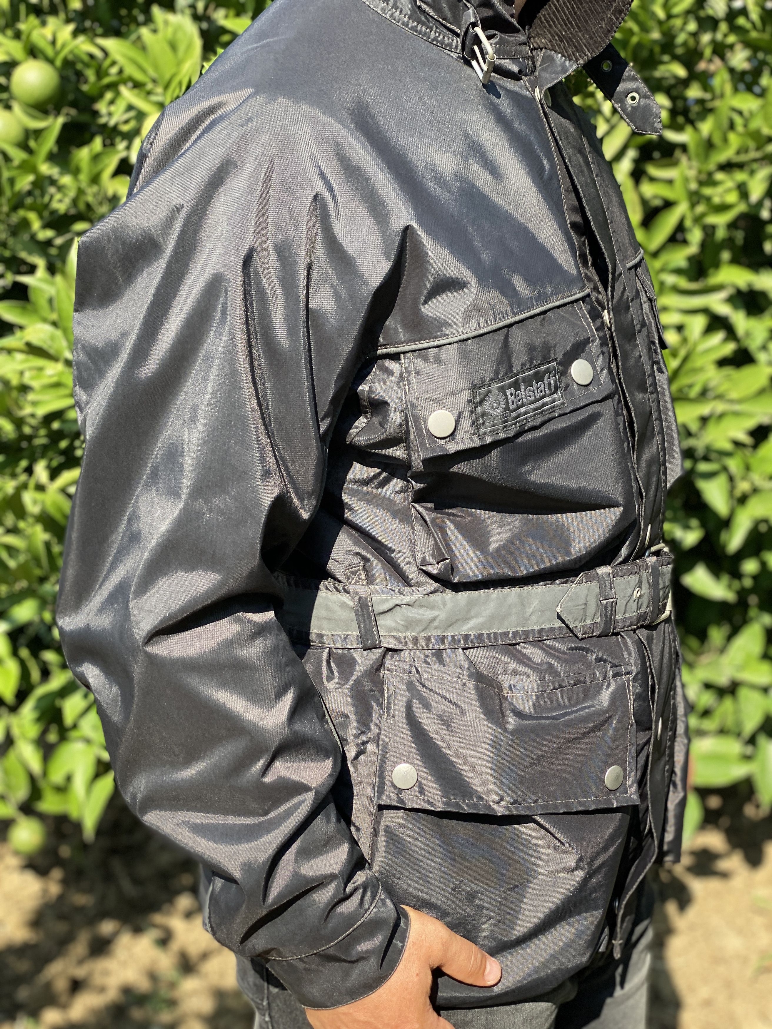 Belstaff Belstaff Metallic Motorcycle Biker Size M Double Jacke Size US M / EU 48-50 / 2 - 2 Thumbnail