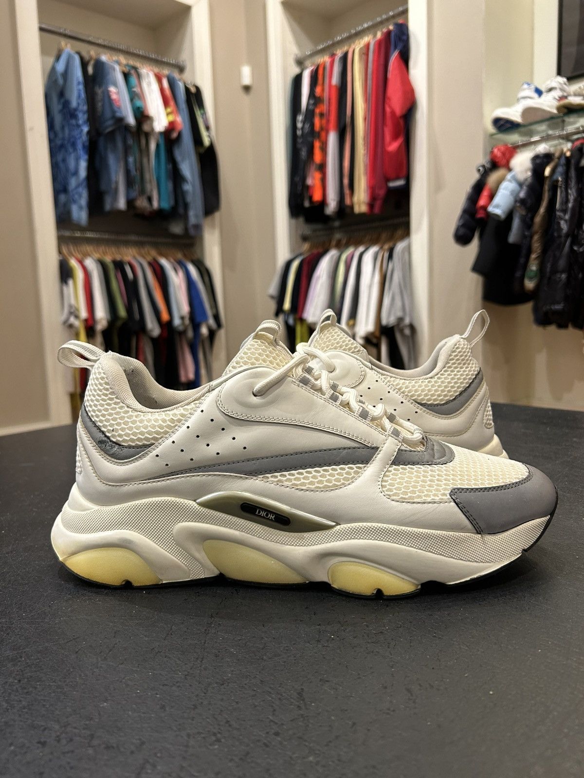 Dior Dior B22 White Grey Size US 13 / EU 46 - 1 Thumbnail