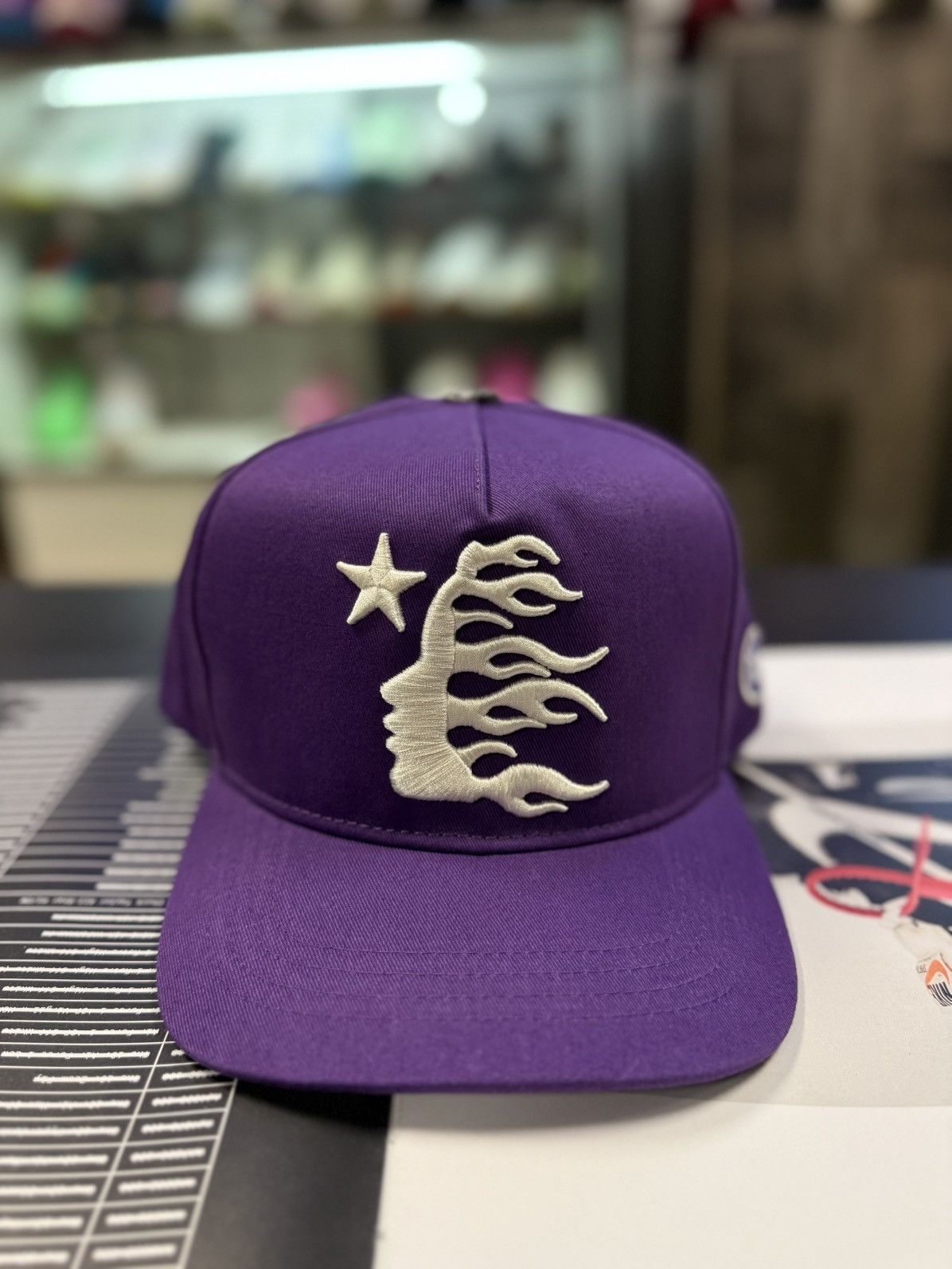 [極美品] HELLSTAR 紫 ベースボールキャップ Hellstar Adjustable SnapBack Hat Purple (NEW)