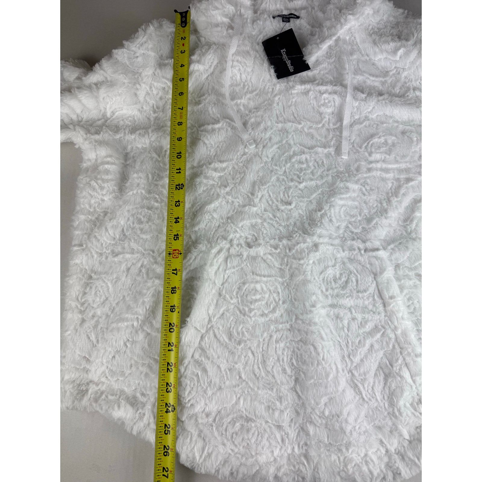 Other Knapp Studio White Sweater - Women's Size 2XL - NWT Size XXL / US 16-18 / IT 52-54 - 4 Thumbnail