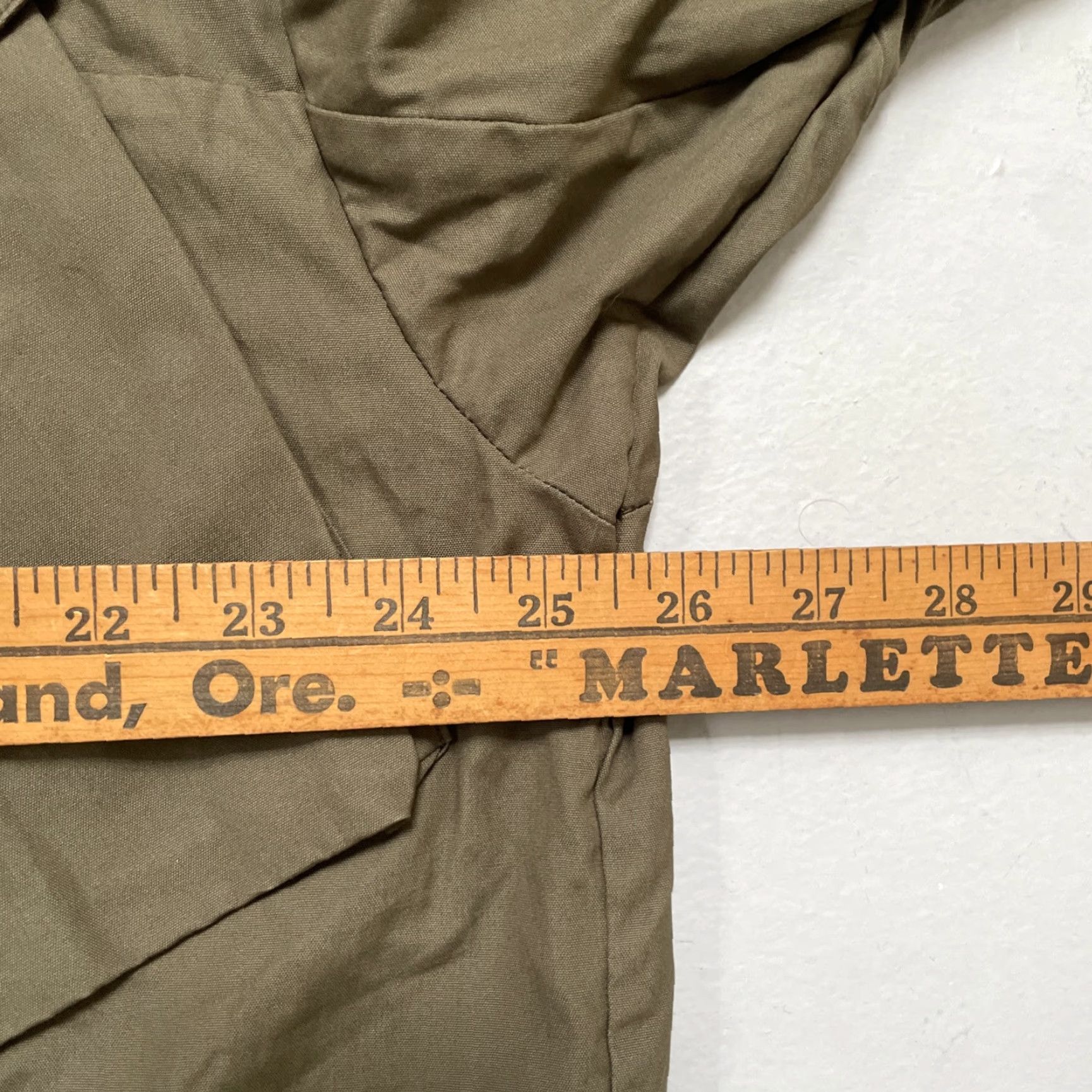 Monitaly Monitaly Expedition Field Army Jacket Vancloth & Sons Utility Made In USA 38 Green USA Army 50s Vintage Military Jacket Mens/Womens? Size US XXS / EU 40 - 3 Thumbnail
