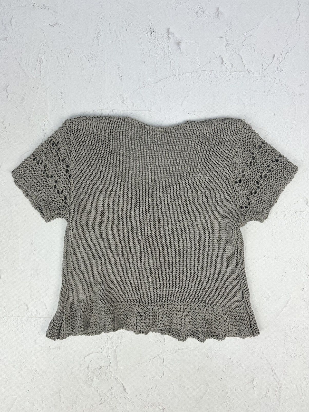 Japanese Brand × Vintage Vintage Knit Top Size S / US 4 / IT 40 - 4 Thumbnail