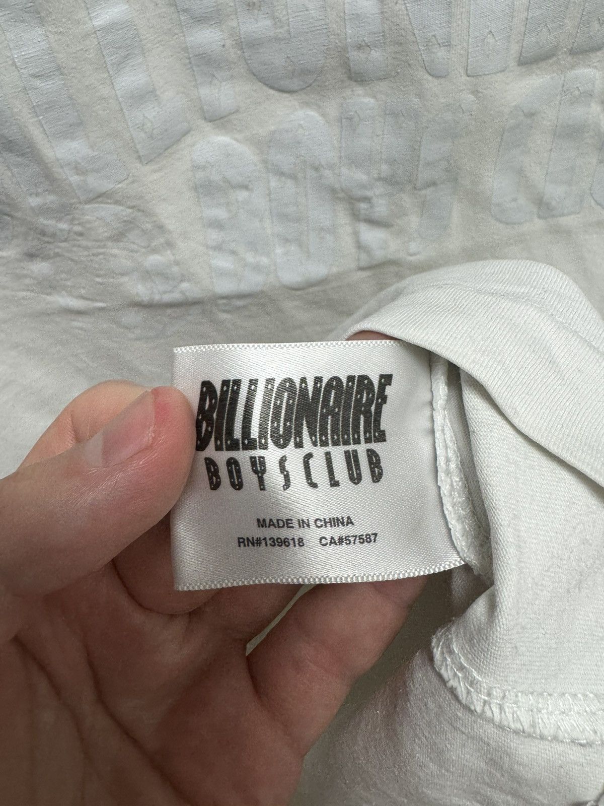 Billionaire Boys Club Billionaire Boys Club BBC Japanese brand white t-shirt M sz Size US M / EU 48-50 / 2 - 8 Thumbnail