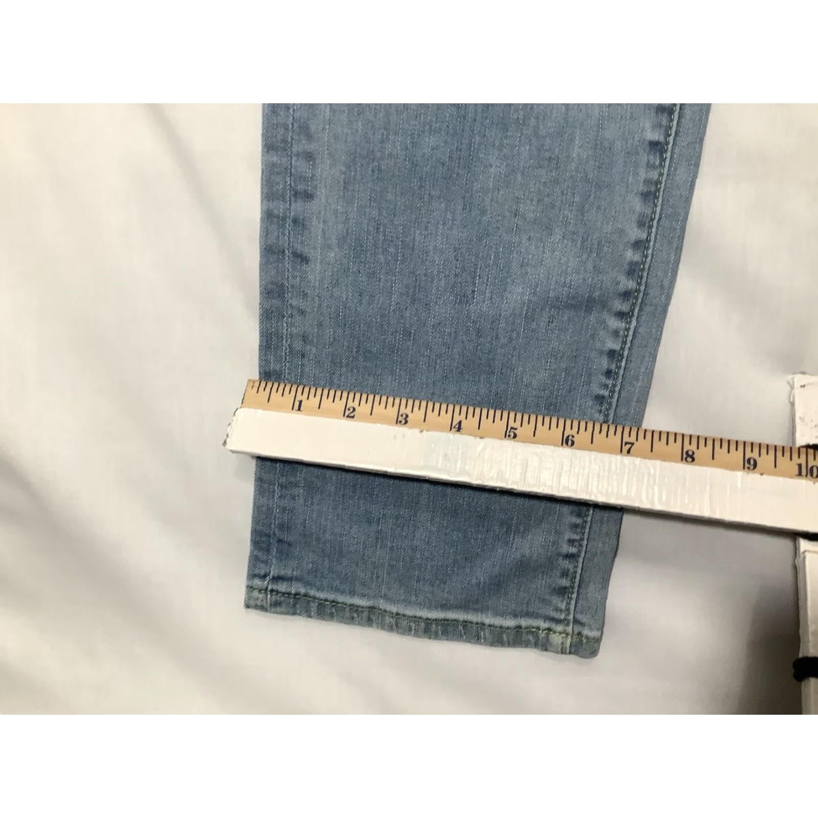 Vintage revolt Jeans Slim Active R/S Stretch Denim Blue Mens 32 Inseam 31 Regular Fit 30x31 Straight Casual Distressed Size US 32 / EU 48 - 7 Thumbnail