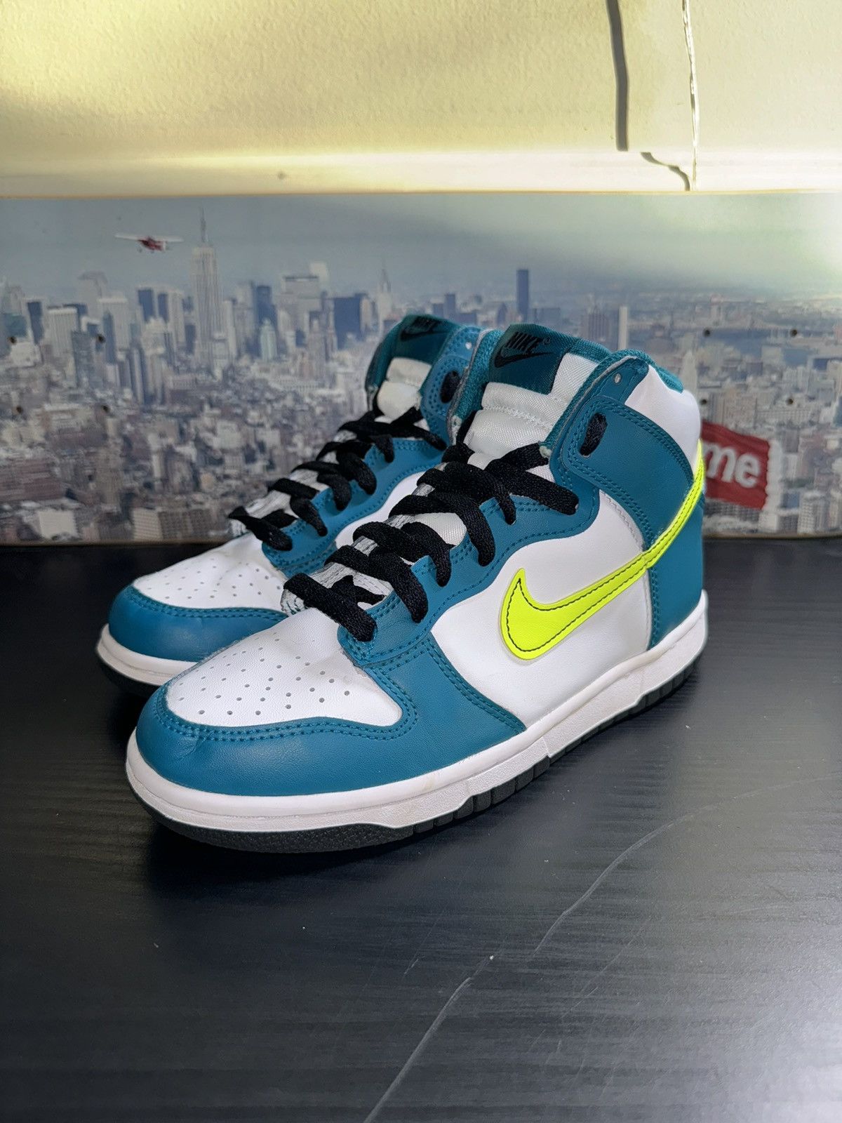 Nike Dunk High Bright Spruce Volt (GS) 2022 Size