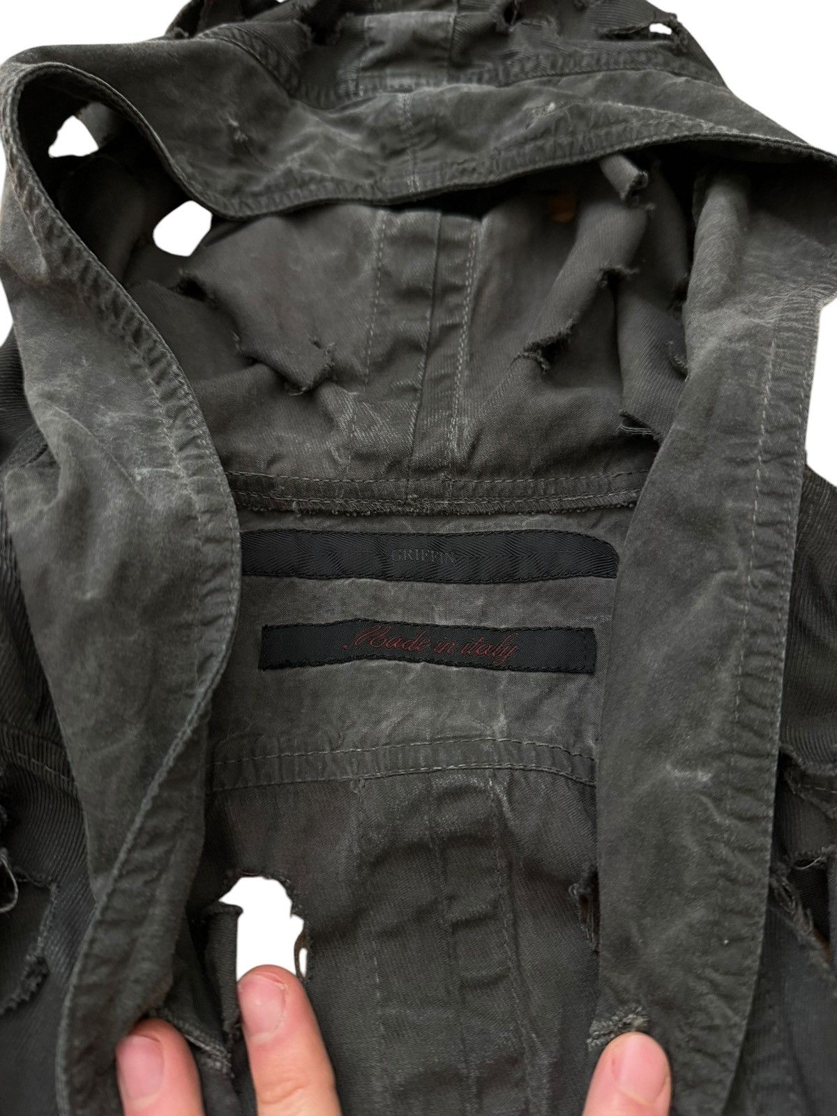 Griffin 2010’s Blade Cut Throw Jacket Hood Size US M / EU 48-50 / 2 - 4 Thumbnail
