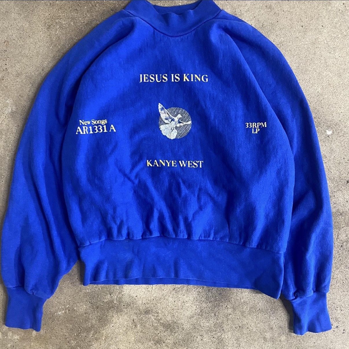 Yeezy Ye West Yeezy Jesus Is King LP Sweatshirt FW2019 Size US XS / EU 42 / 0 - 1 Thumbnail