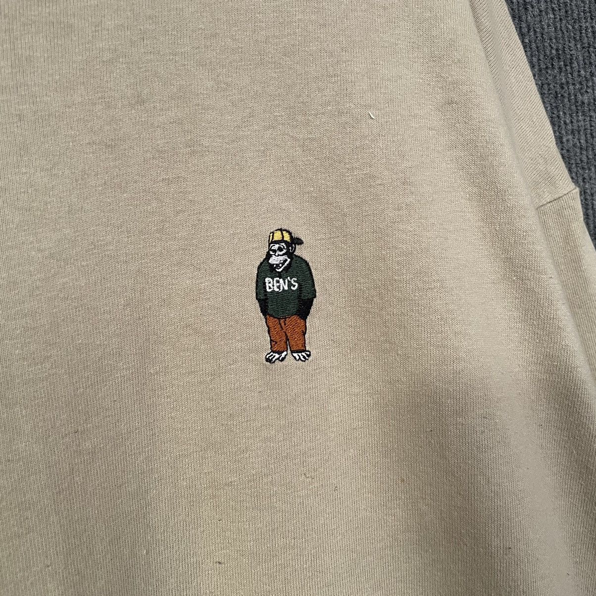 Ben Davis × Vintage Vintage Y2K Ben Davis Small Logo Essentials L/S T Shirt Size US XL / EU 56 / 4 - 2 Thumbnail
