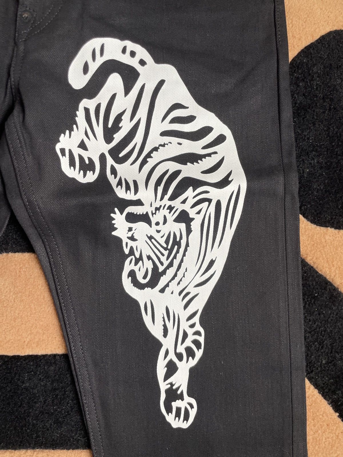 Evisu EVISU NEW ONE！two white tiger daicock style jeans size：32x34 Size US 32 / EU 48 - 8 Thumbnail