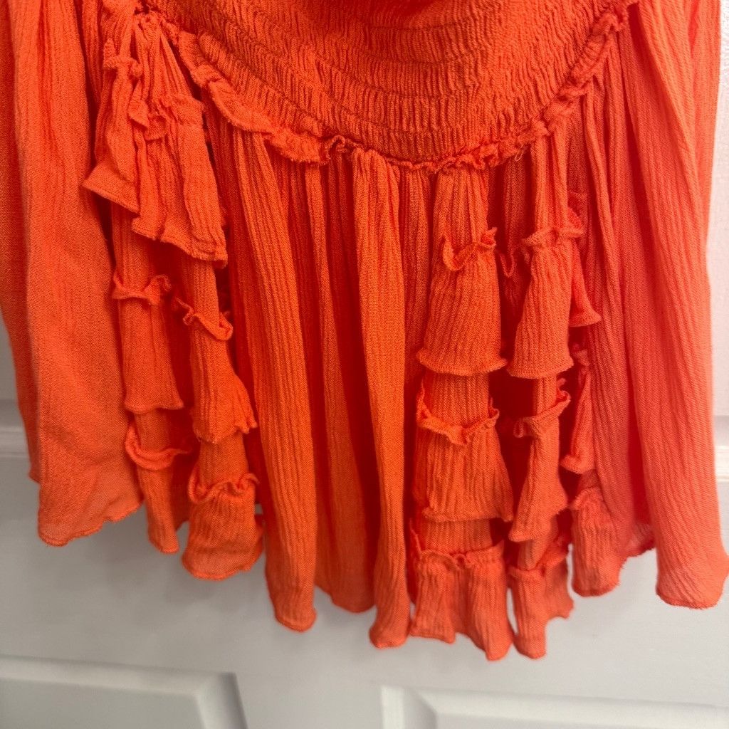 Free People Women's Free People Top S/P Orange Size S / US 4 / IT 40 - 5 Thumbnail