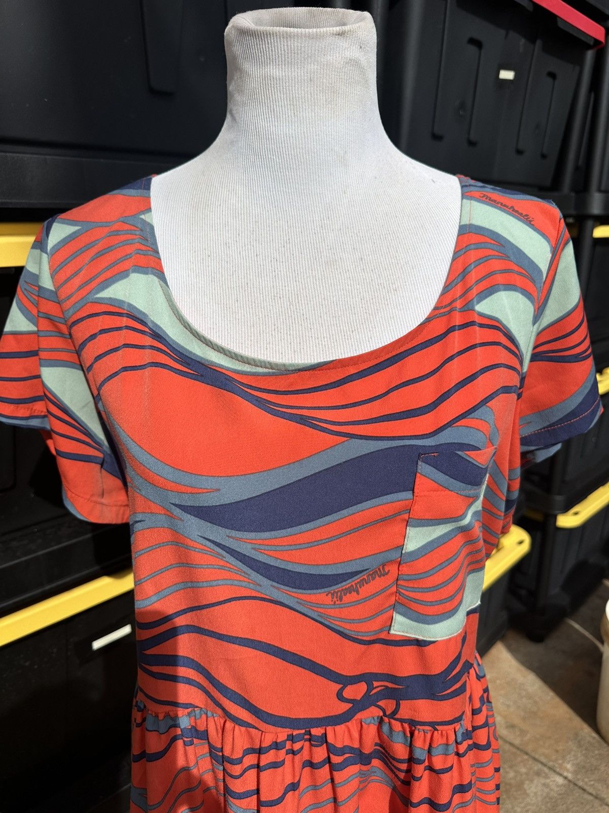 Other Manuhealii Hawaiian Dress Red Women's XL-2X Made In Hawaii Size XL / US 12-14 / IT 48-50 - 4 Thumbnail