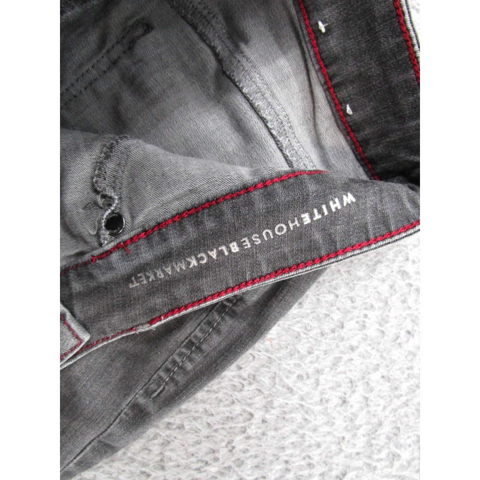 White House Black Market White House Black Market The Jegging Jeans Women's Size 4 Gray Stretch Size 27" / US 4 / IT 40 - 6 Thumbnail