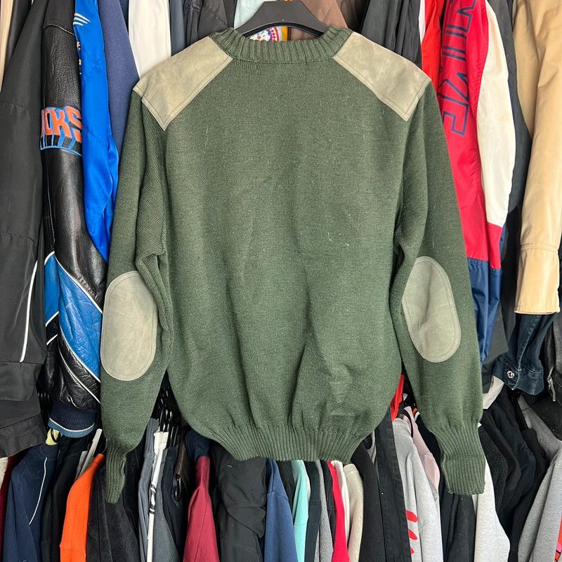 Burberry sweater Burberrys M olive khaki rare have M wool Size US M / EU 48-50 / 2 - 2 Thumbnail