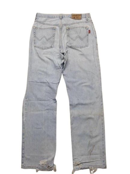 Edwin VINTAGE EDWIN DISTRESSED JEANS MADE IN USA Size US 33 - 4 Thumbnail