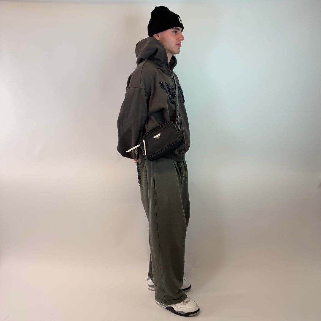 Prada Prada Shoulderbag Rockstar Studded AW18 nylon black Size ONE SIZE - 2 Thumbnail