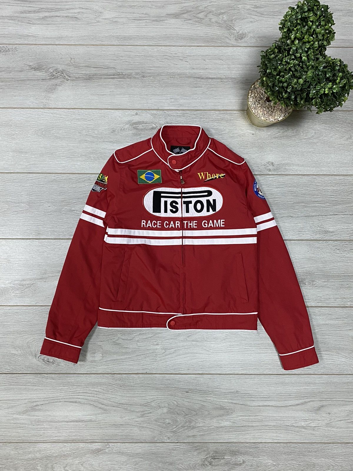 Other Piston Brazil Racing Jacket big logo Size M / US 6-8 / IT 42-44 - 1 Thumbnail