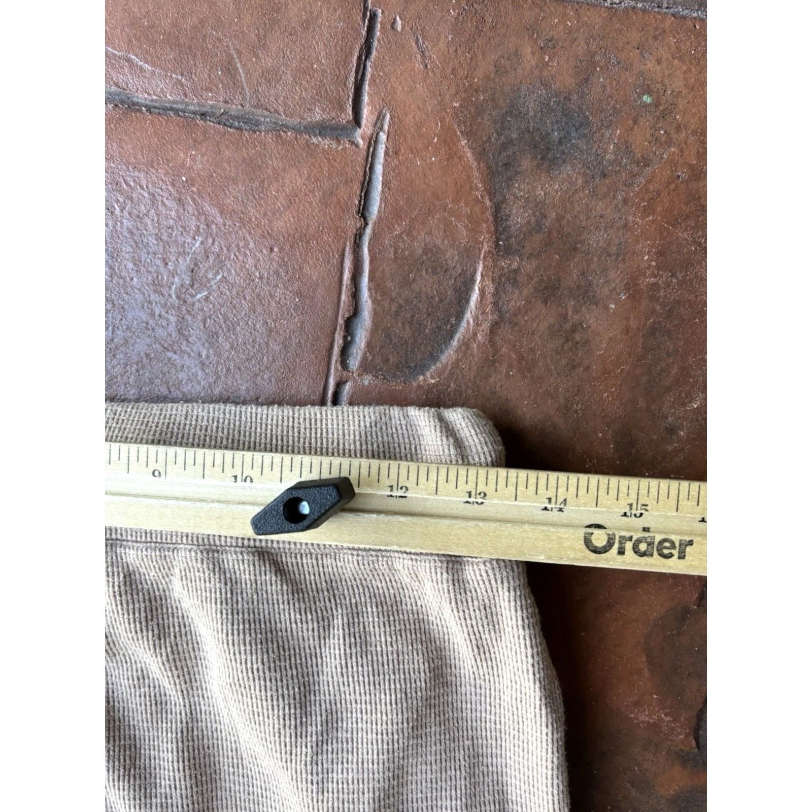 MONROW Monrow Knit Drawstring Lounge Flare Pants Women’s Small Tan Brown Size 28" / US 6 / IT 42 - 6 Thumbnail