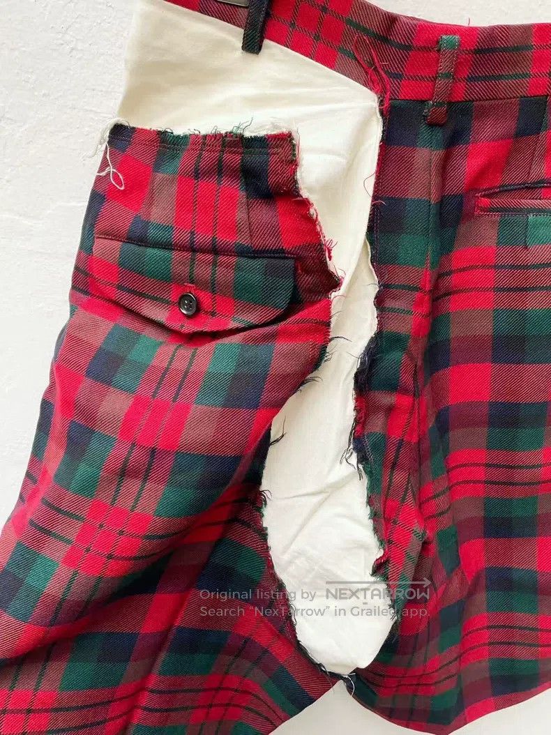 Comme des Garcons Comme des Garcons size XS Destroyed Patchwork Pants Size 23" - 4 Thumbnail