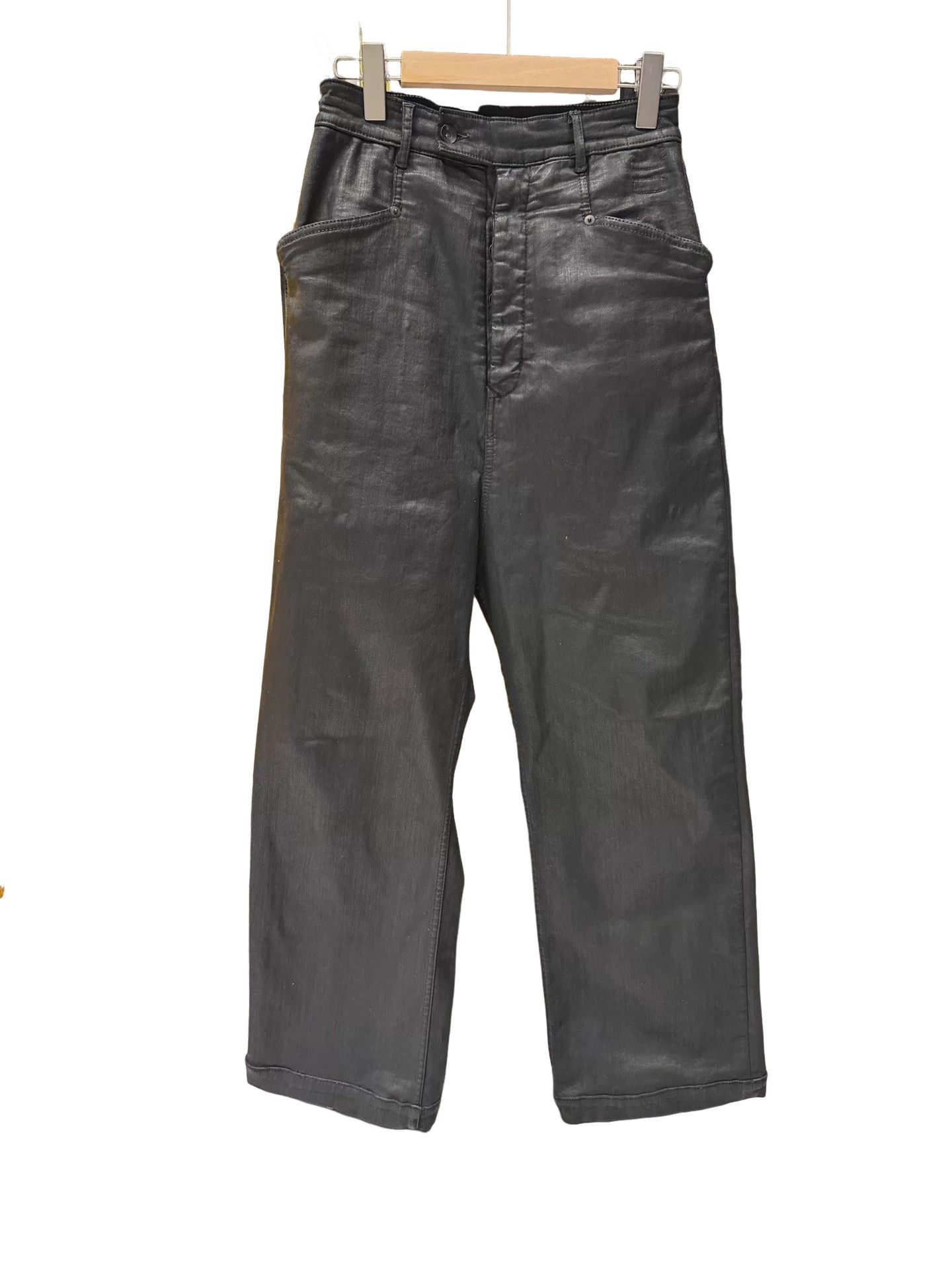 Rick Owens Rick Owens Waxed Jeans Size 26 Size 26" / US 2 / IT 38 - 1 Thumbnail