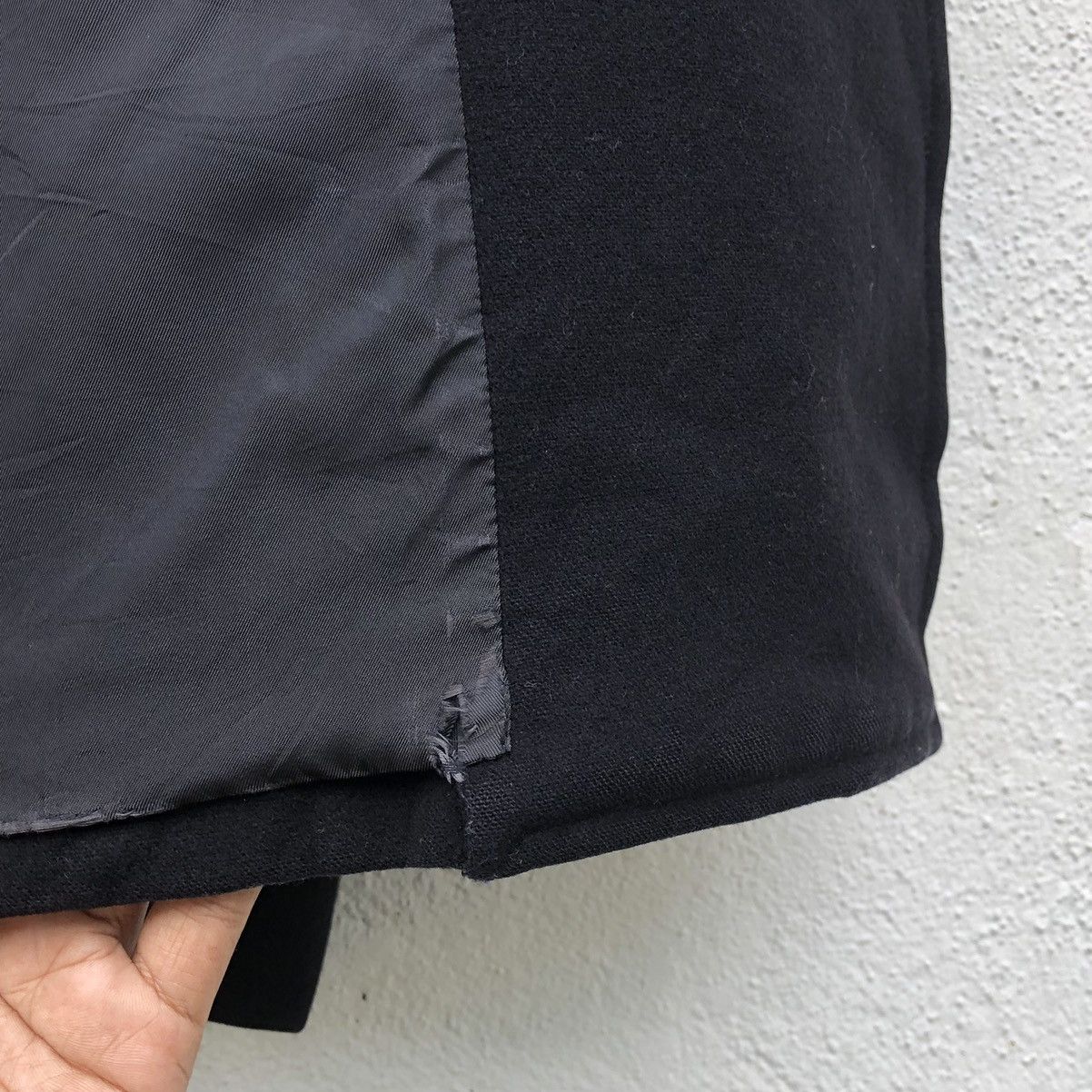 Comme des Garcons VTG 1988 COMME des GARÇONS Homme Long Peacoat Jacket Size US M / EU 48-50 / 2 - 18 Thumbnail