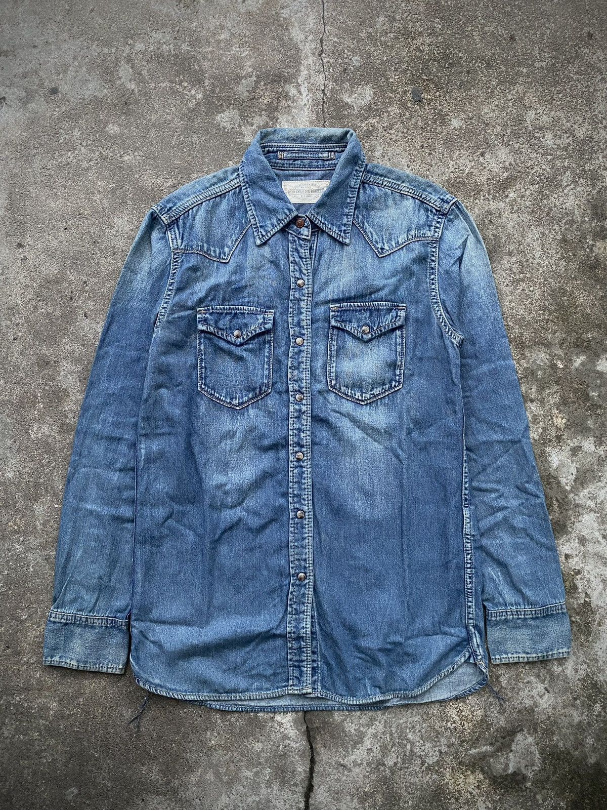 GOA G.O.A WORKER AND SUPPLY DENIM SHIRT Size US M / EU 48-50 / 2 - 1 Thumbnail