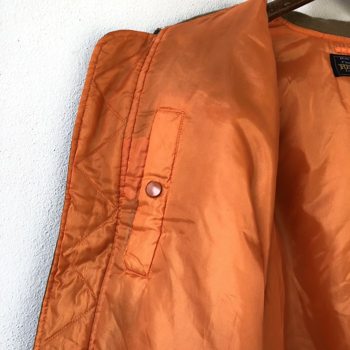 Japanese Brand RELIABLE Japan Reversible MA-1 Bomber Jacket Size US S / EU 44-46 / 1 - 14 Thumbnail