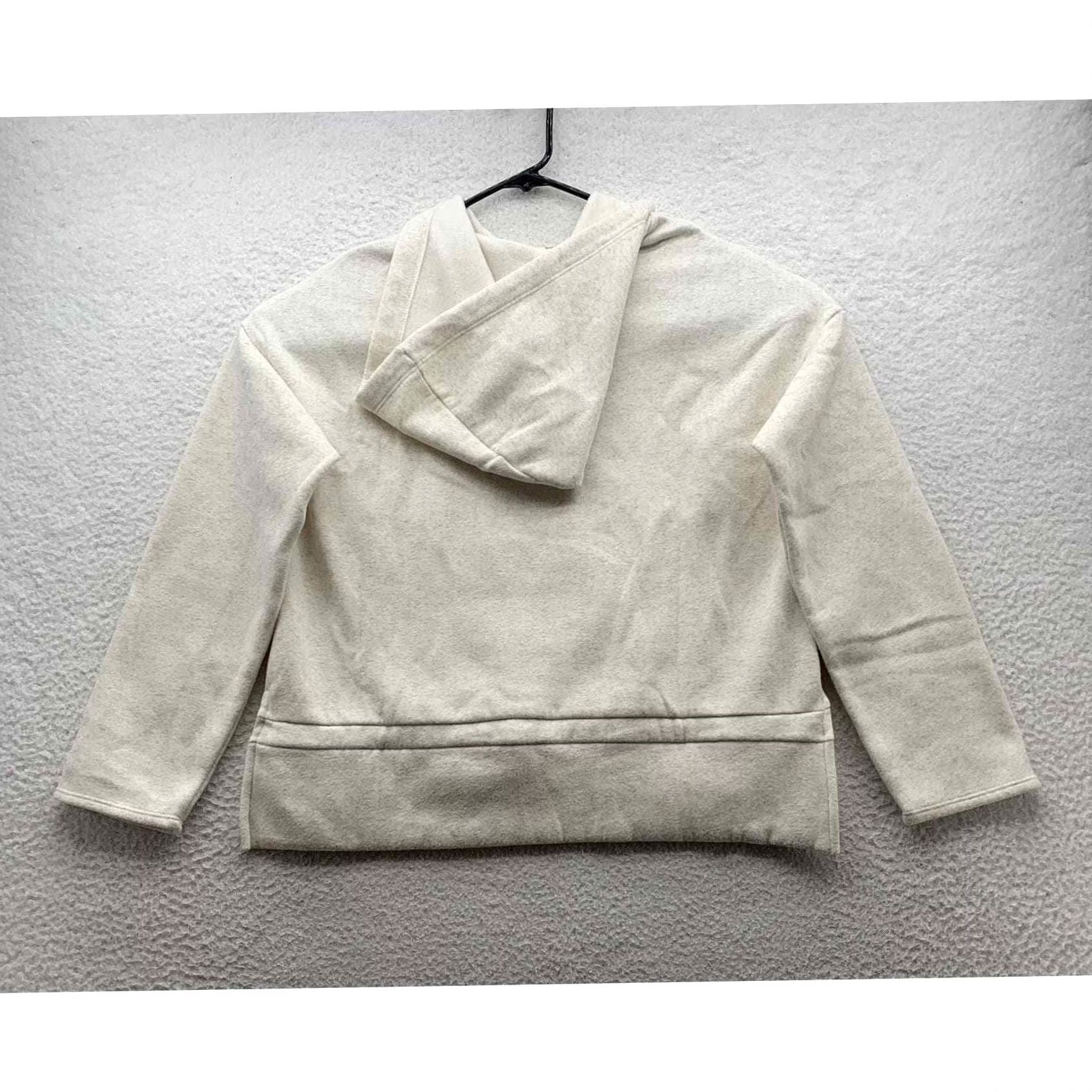 Fabletics Fabletics Hoodie Womens Small S Cream White Sweatshirt Pullover Athleisure Yoga Loose Fit Size S / US 4 / IT 40 - 6 Thumbnail