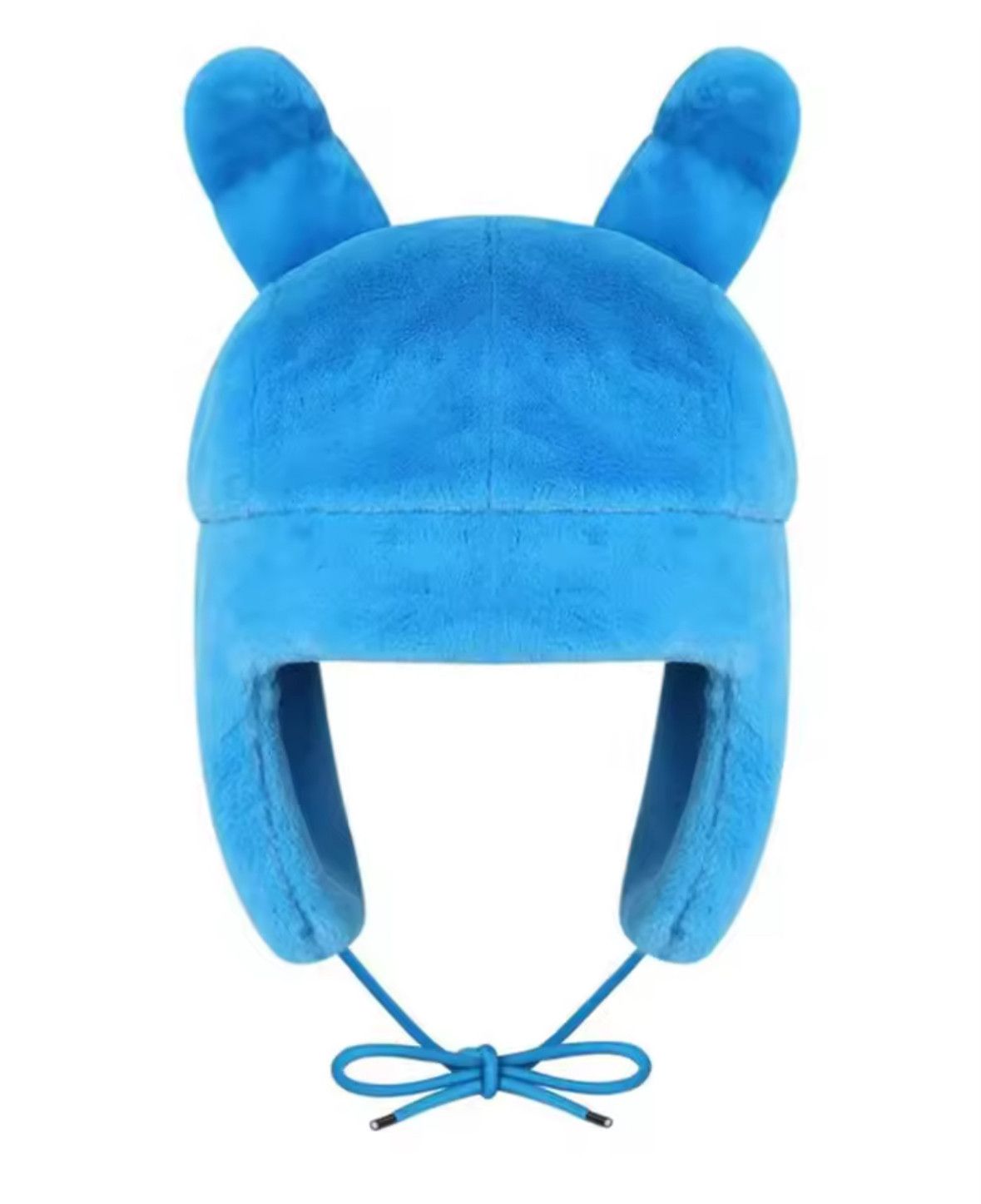 Other Vintage Friday Night Bear Blue Ushanka Winter Warm Hat Size ONE SIZE - 3 Thumbnail