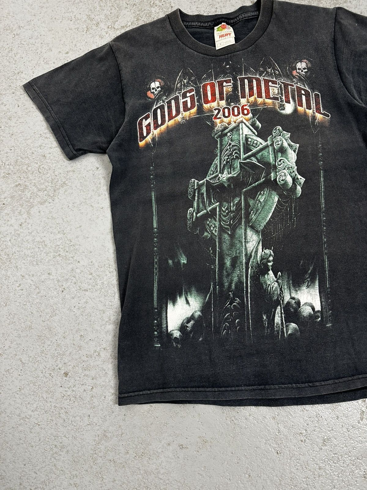 Band Tees Vintage 2006 Gods Of Metal Iron Maiden Deftones Korn T-Shirt Size US S / EU 44-46 / 1 - 5 Thumbnail