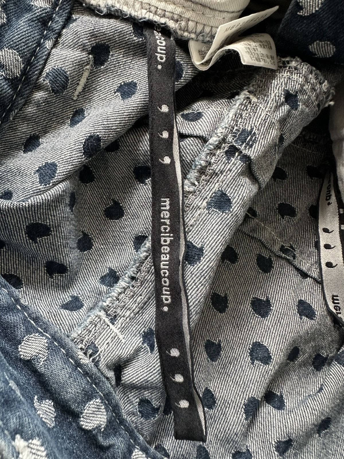 mercibeaucoup FW2009 Mercibeaucoup drop crotch denim jeans Size US 29 - 18 Thumbnail