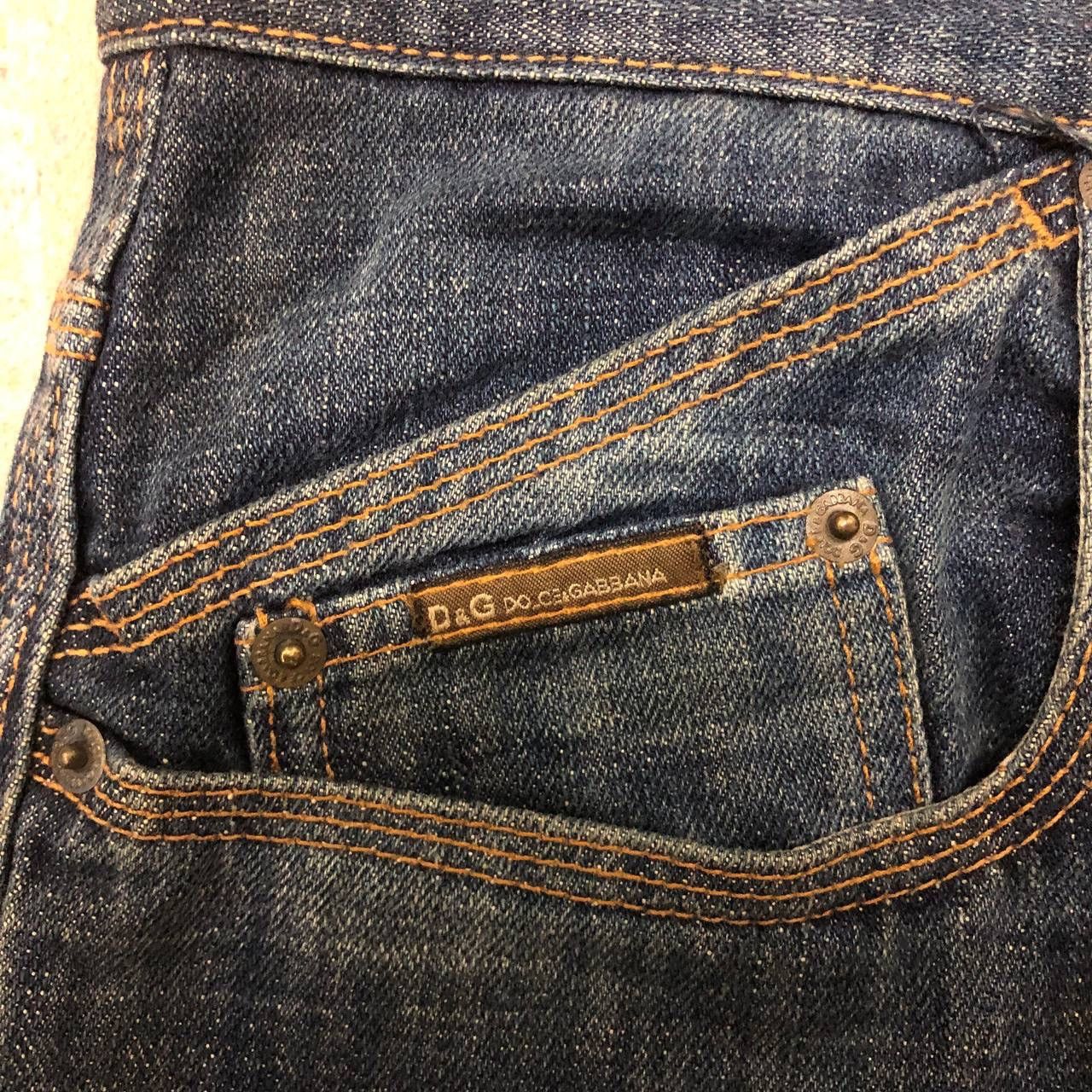 Dolce & Gabbana P858. DOLCE & GABBANA FLARED JEANS Size US 30 / EU 46 - 4 Thumbnail