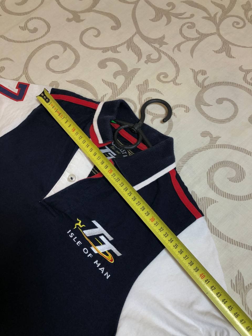 Vintage Official Isle of Man TT Races Navy Blue Polo Shirt Size US S / EU 44-46 / 1 - 11 Thumbnail