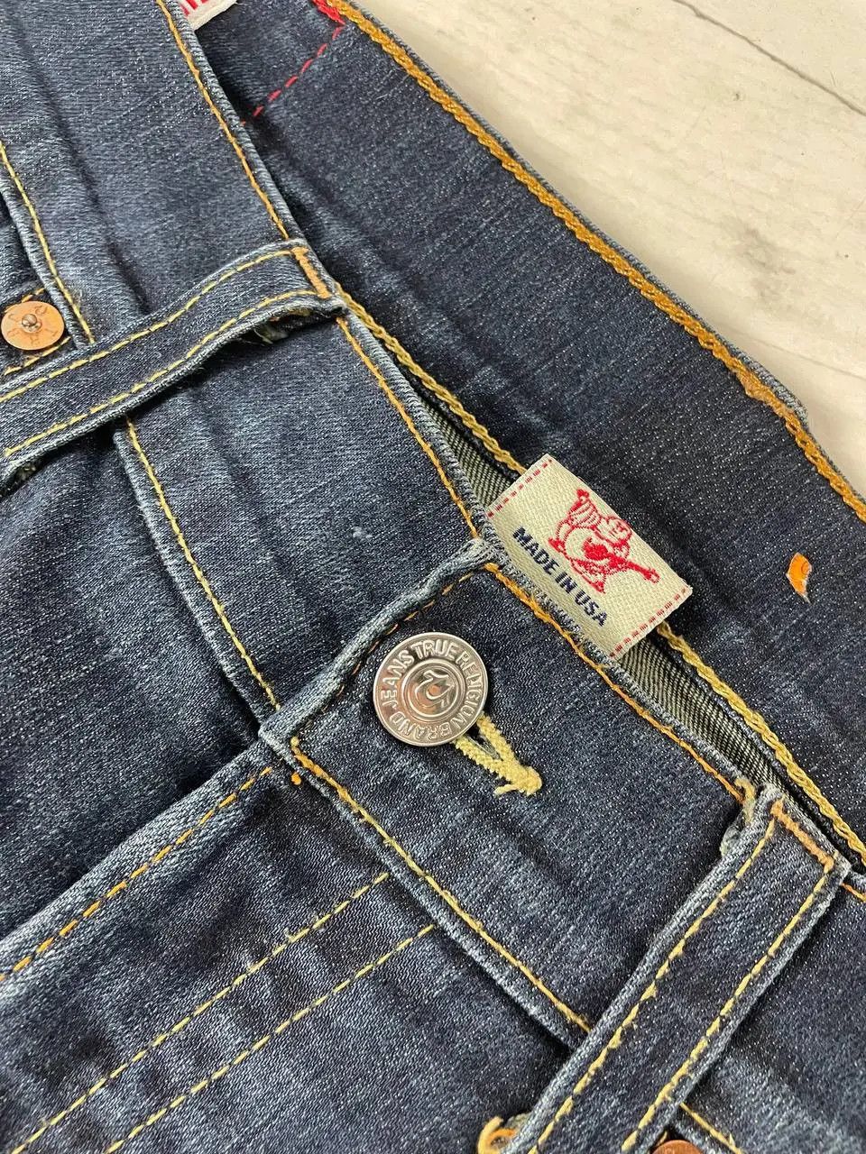 True Religion Vintage True Religion Jack Denim Jeans Baggy Y2K Japan Size US 34 / EU 50 - 9 Thumbnail