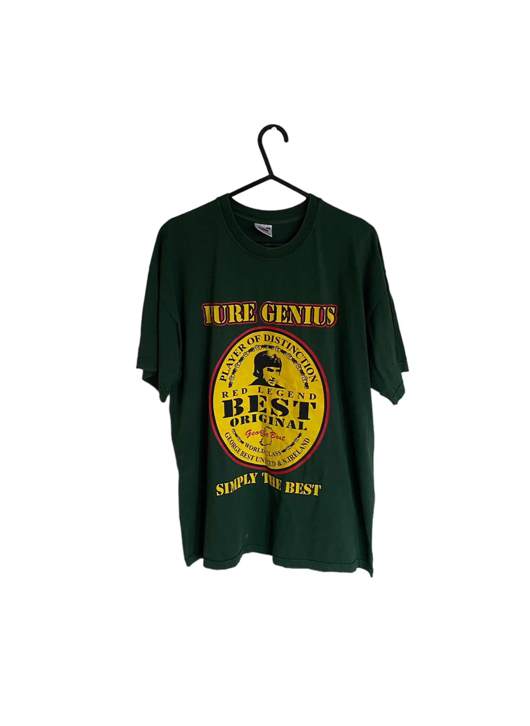 Vintage George Best vintage tee Size US XL / EU 56 / 4 - 1 Thumbnail